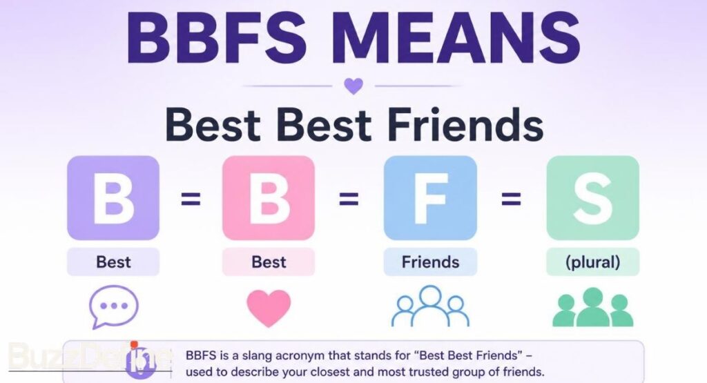 BBFS meaning infographic β BBFS stands for Best Best Friends