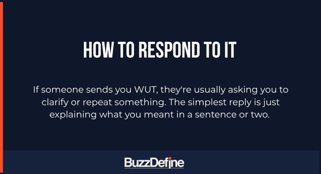 How to Respond to It