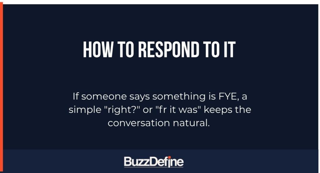 How to Respond to It