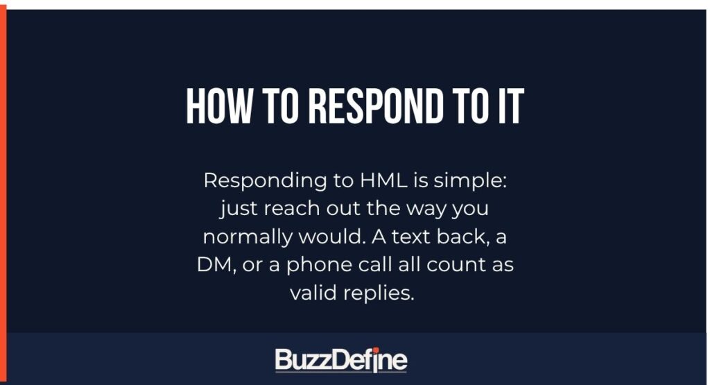 How to Respond to It