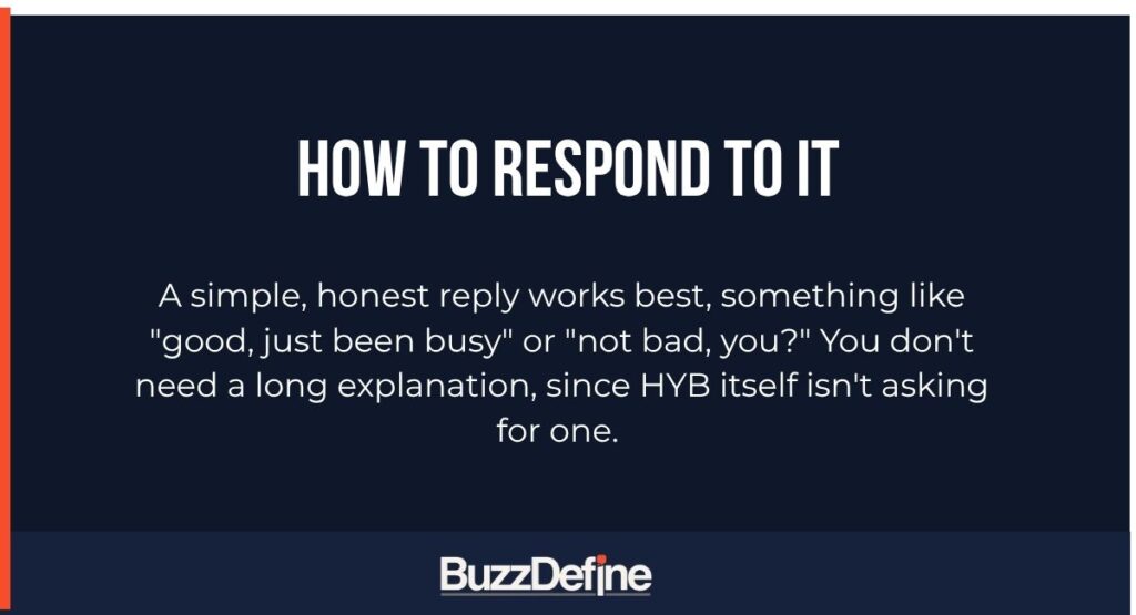 How to Respond to It