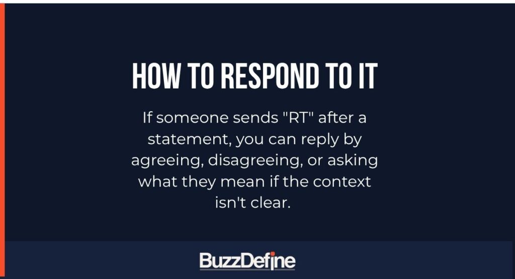 How to Respond to It