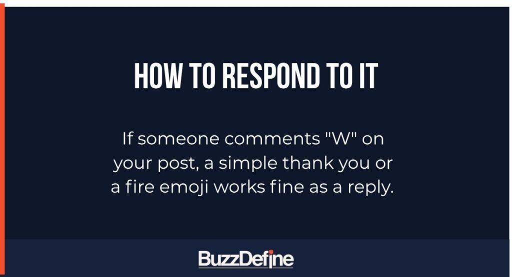How to Respond to It