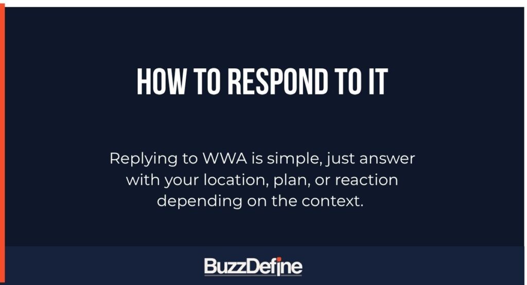 How to Respond to It