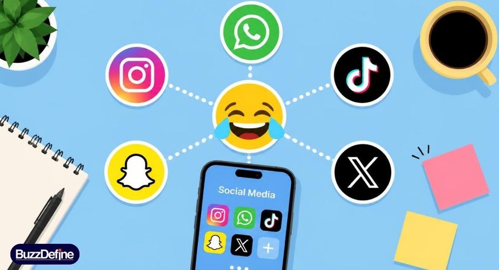 KMSL used across WhatsApp, Instagram, TikTok, Snapchat and X