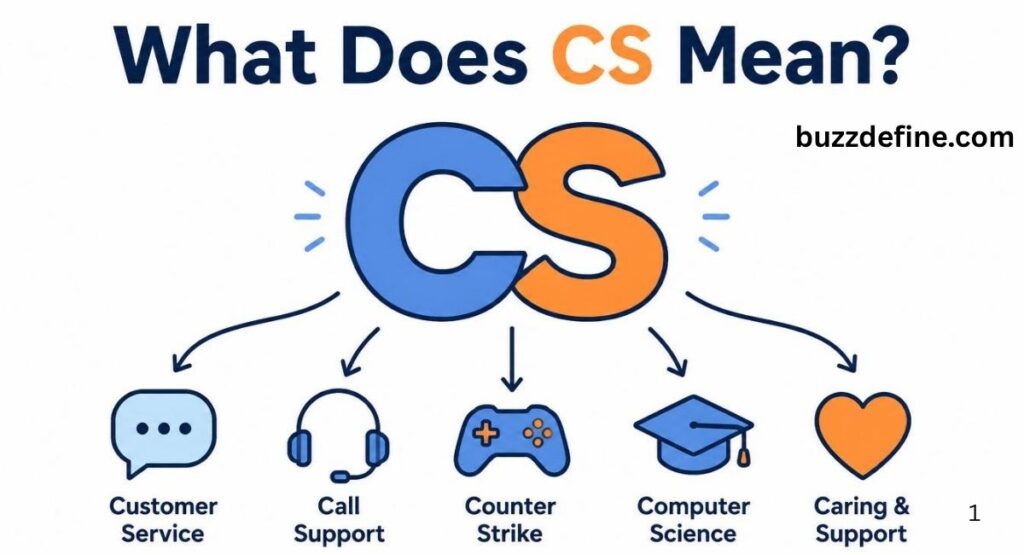 what does CS mean - abbreviation with multiple meanings explained