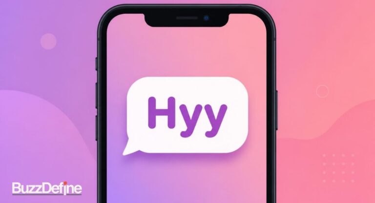 What does "hyy" mean in text - casual greeting explained