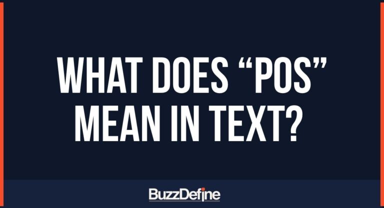 What Does POS Mean in Text? Complete Guide to Its Meanings, Uses, and Contexts