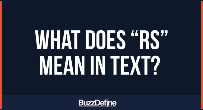What Does “RS” Mean in Text? A Complete Guide to Its Meanings and Uses