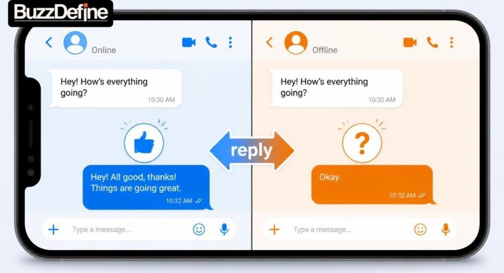 How to reply to ALR text based on friendly or short tone