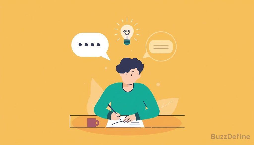 How to write your own witty skinny jokes illustration of a person writing at a desk