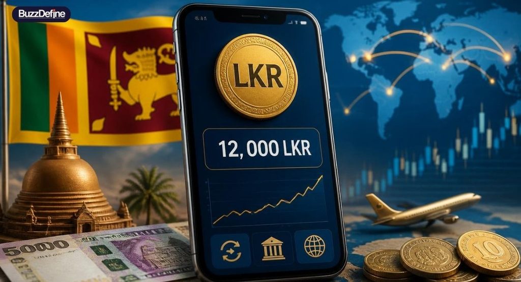 LKR as the official Sri Lankan Rupee currency code