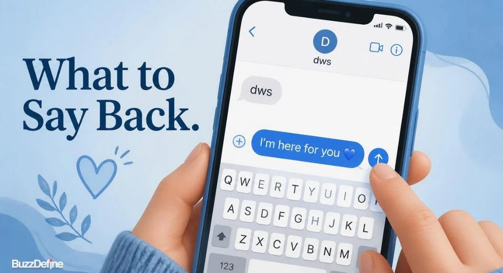 How to Reply When Someone Sends DWS