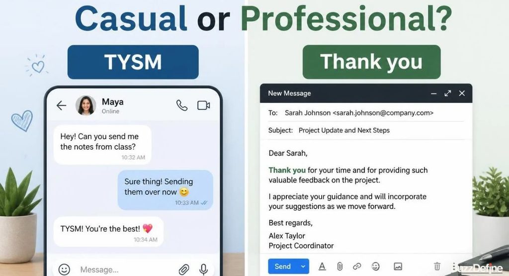 Is TYSM Formal or Informal?