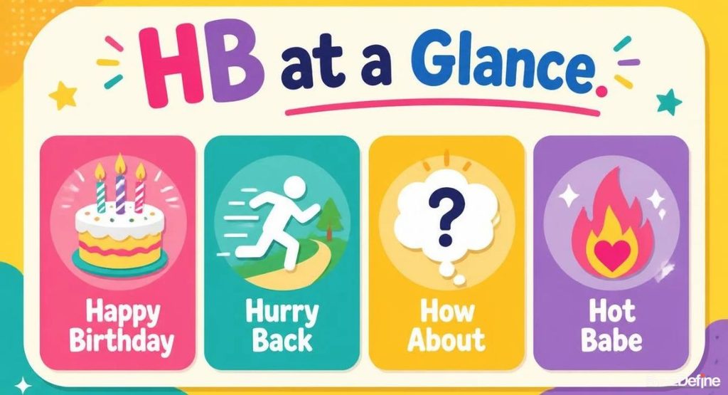 Quick Answer: HB Meanings at a Glance