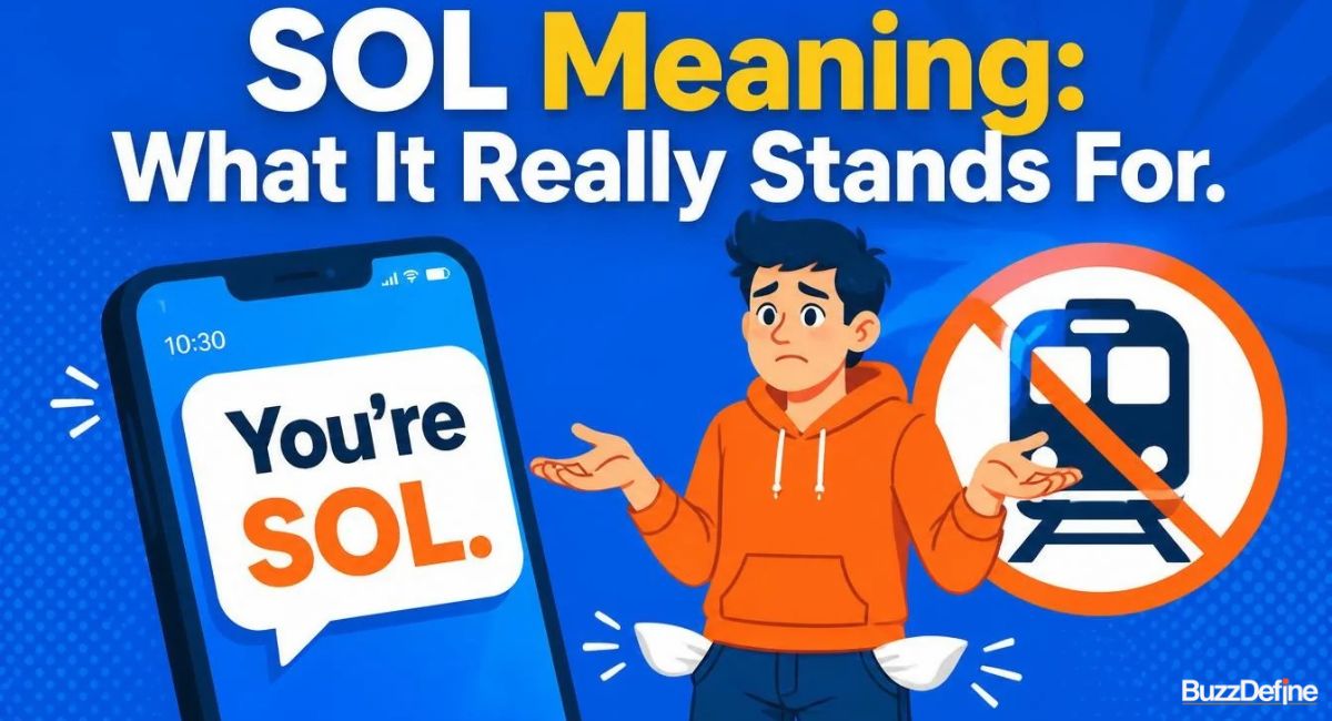 SOL Meaning: What It Stands For in Text, Slang, and Beyond